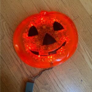 Halloween pumpkin with lights